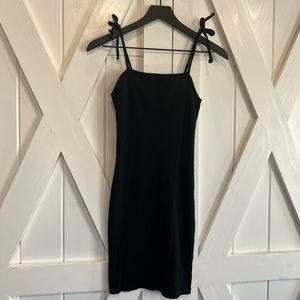RIBBED MINI DRESS